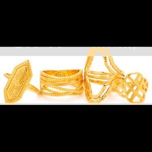 NWOT Rare Sold Out Gold Gorjana Marin Ring